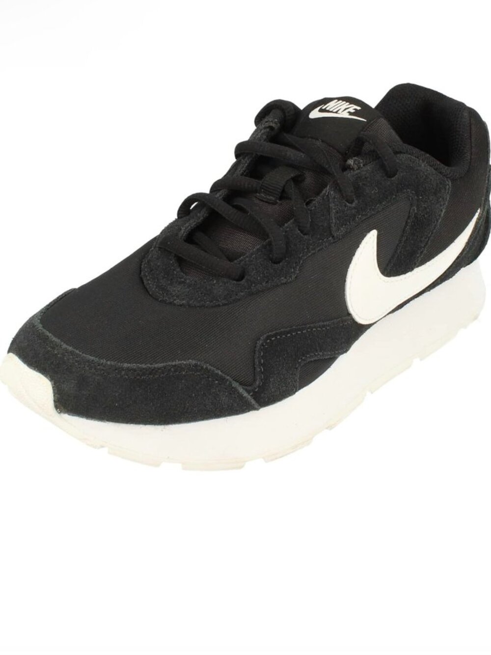 Nike Delfine Trainers Sneakers Black White Men’s Size 7 Athletic Running Shoes